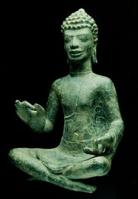 Seated Buddha from Thailand tenth century