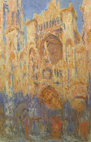 Fichier:Claude Monet cathédrale Rouen façade coucher soleil 1892-1894.JPG