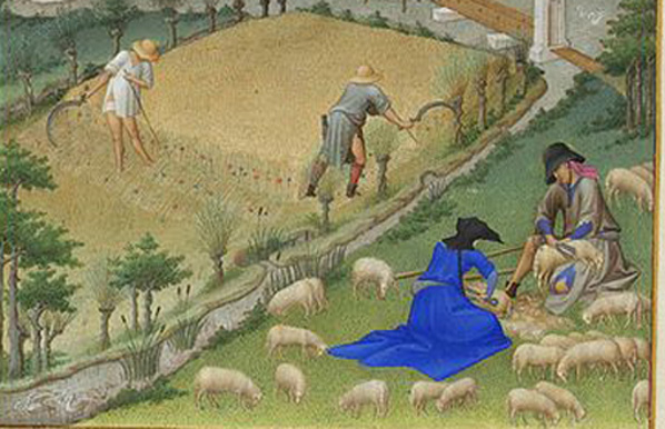 Fichier:Moisson et élevage au XVe siècle.jpg