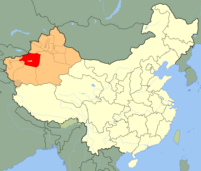 Fichier:Préfecture d'Aksou - Xinjiang - Chine.png