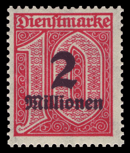 Fichier:1923-timbre allemand surchargé.jpg