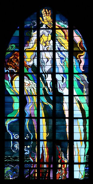 Fichier:Kraków - Church of St. Francis - Stained glass 01.jpg