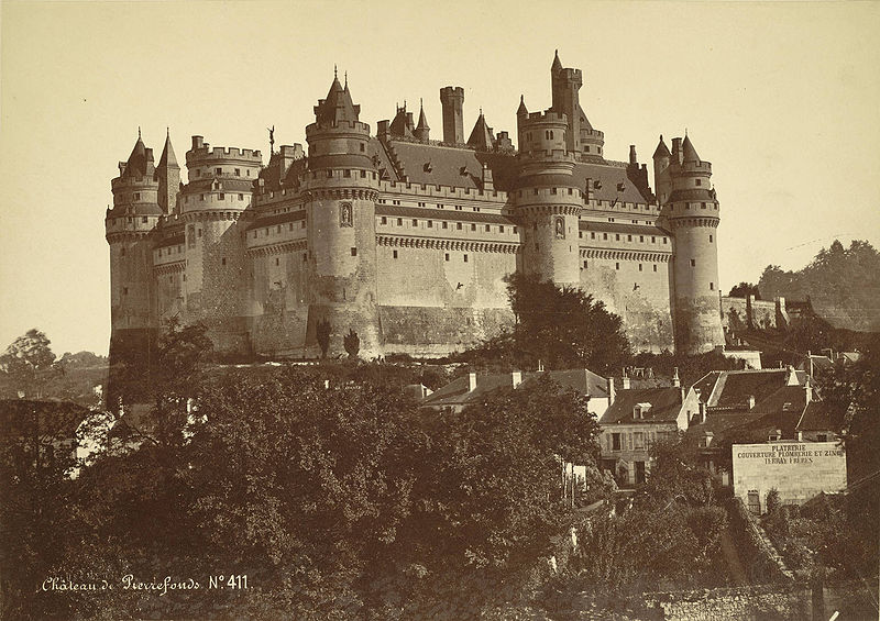 Fichier:Château de Pierrefonds vers 1880.jpg