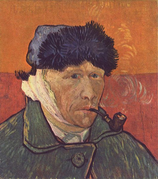 Fichier:Van Gogh - Autoportrait avec l'oreille coupée - 1889.jpg