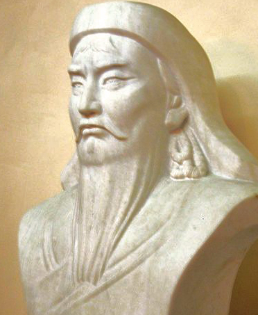 Fichier:Buste de Genghis Khan.jpg