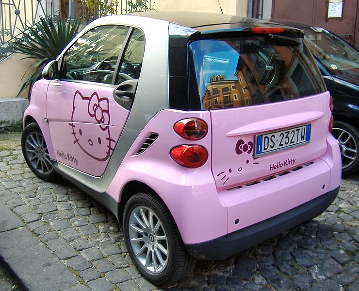 Fichier:Smart Fortwo Coupé Hello Kitty.JPG