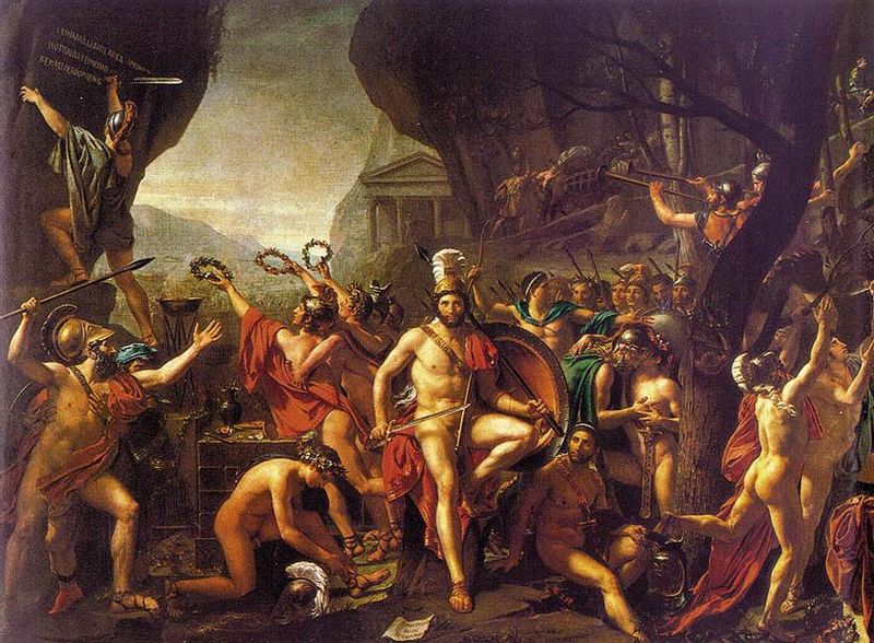 Fichier:Jacques-Louis David 004 Thermopylae.jpg