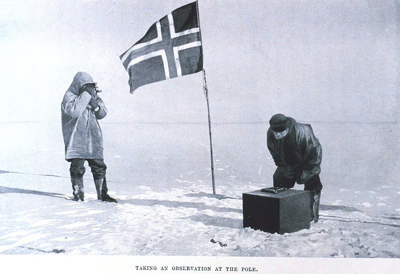 Fichier:Amundsen au pôle Sud (1911).jpg