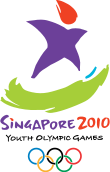 Logo de la 1re édition des Jeux olympiques de la jeunesse d'été.
