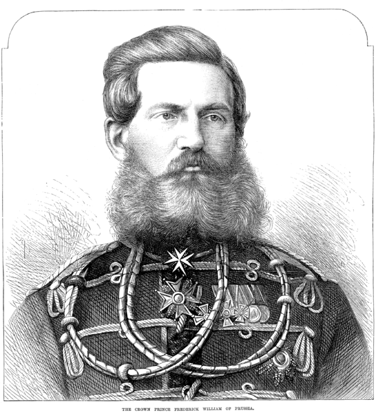 Fichier:Crown Prince Frederick William of Prussia - Illustrated London News August 20, 1870 - Crop.PNG