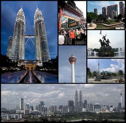 Vues de Kuala Lumpur