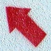 Fichier:Flèche rouge, symbole de Jef Aérosol.jpg