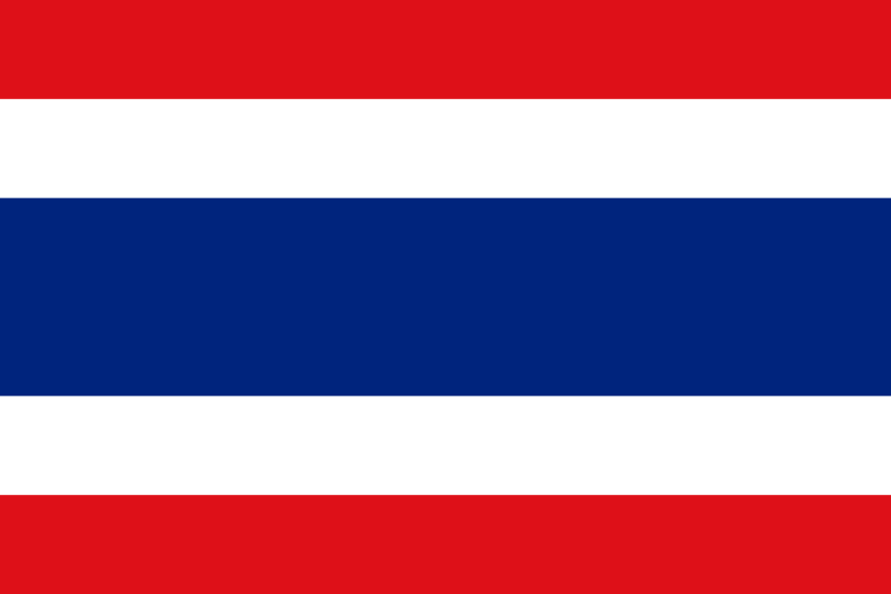 Fichier:Drapeau de la Thailande.svg
