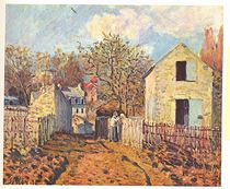 Alfred Sisley, Village de Voisins (1874)