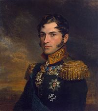 Léopold de Saxe-Cobourg vers 1825