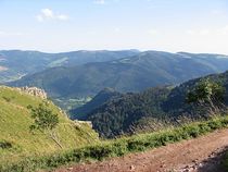 Les Vosges, vallée de Munster dans le Haut-Rhin