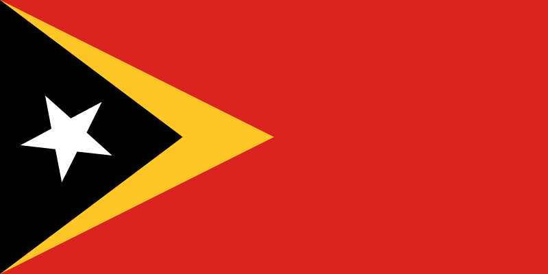 Fichier:Drapeau du Timor oriental.svg