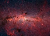 Vue en infrarouge de la Voie lactée par le télescope Spitzer de la NASA