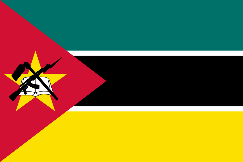 Fichier:Drapeau du Mozambique.svg