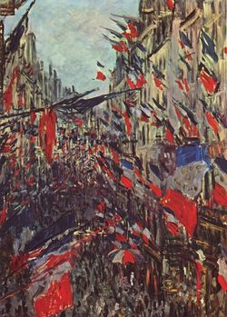 Claude Monet fête nationale rue Saint Denis .jpg