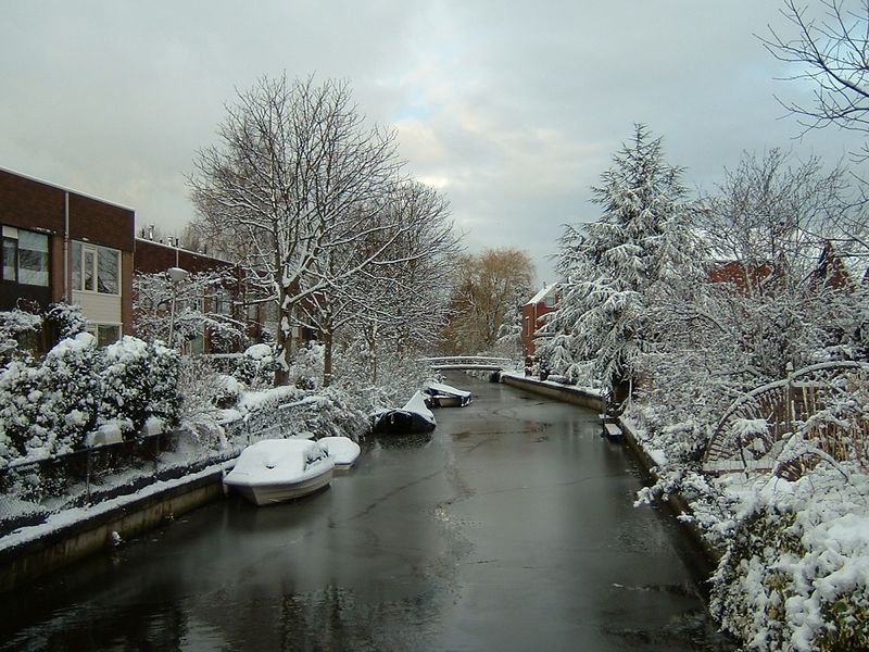 Fichier:Snow in Holland.jpg