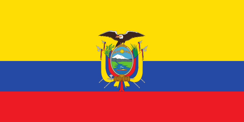 Fichier:Drapeau de l'Equateur.svg