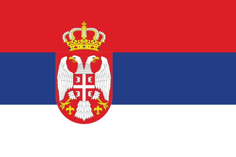 Fichier:Drapeau de la Serbie.svg