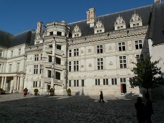 Château de Blois. Vue sur l'aile François Ier.