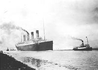 Essai en mer du Titanic le 2 avril 1912