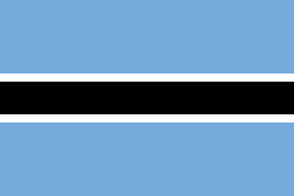 Fichier:Drapeau du Botswana.svg