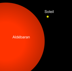 Aldébaran-Soleil (comparaison).png