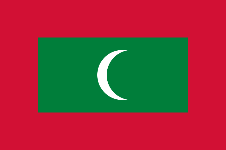 Fichier:Drapeau des Maldives.svg