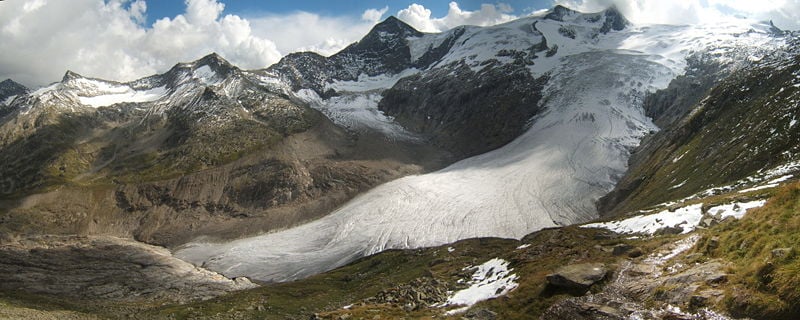 Dans le Hohe Taùern . Photographie prise en août