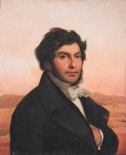 Portrait de J.-F. Champollion, par Léon Cogniet (1831).