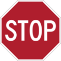 Panneau Stop