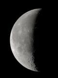 Quelques jours avant la nouvelle lune : le dernier croissant, ou lune décroissante