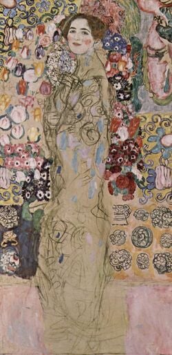 Portrait de Maria Munk, 1918.