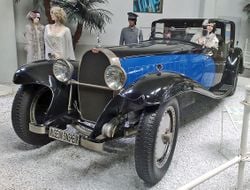 Bugatti Type 41, surnommée Bugatti «&nbsp;Royale Napoléon&nbsp;» (Cité de l'Automobile (collection Schlumpf), Mulhouse.