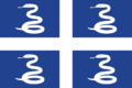 Drapeau (non officiel) de la Martinique