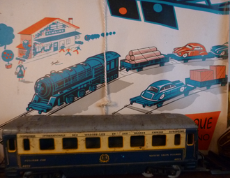 Maquette de Wagon-lit express