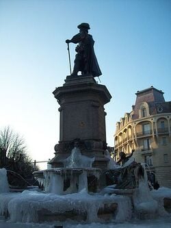 Statue de Charles de Gonzague.
