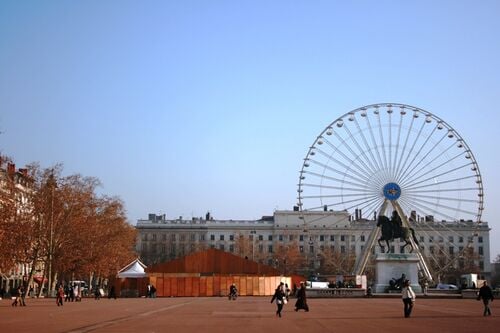 La place Bellecour