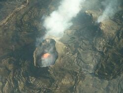 Le Kilauea en éruption
