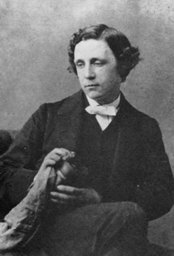 Lewis Carroll, auteur d'Alice au pays des merveilles.