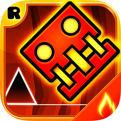 Logo de Geometry Dash Meltdown.