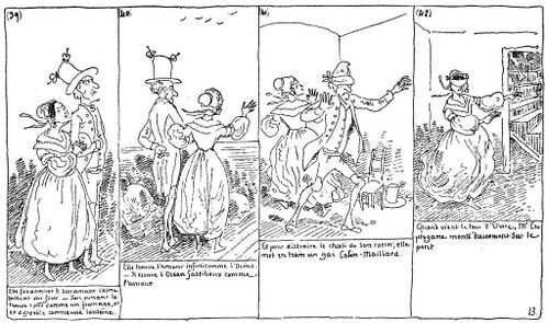 Histoire de Monsieur Cryptogame, Töpffer (souvent désigné comme le 1er représentant de la BD contemporaine)
