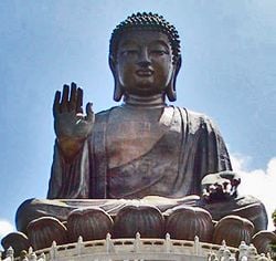Bouddha (बुद्धा buddha) signifie en sanskrit l'«&nbsp;éveillé&nbsp;».