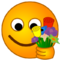 Ces belles fleurs sont pour toi.