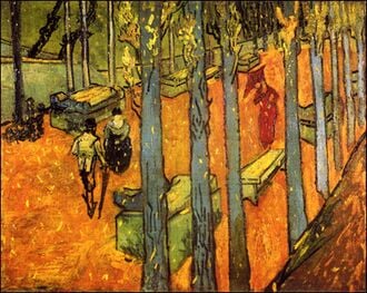 Les Alyscamps, 1888.