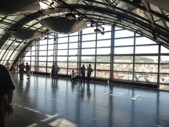Salle de danse de l'opéra, dans la coupole.